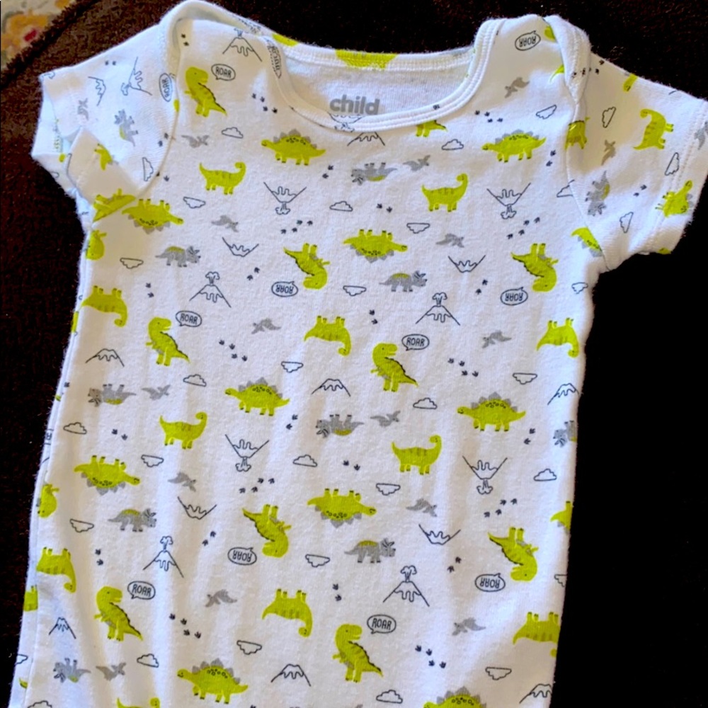 Boys Dinosaur onesie